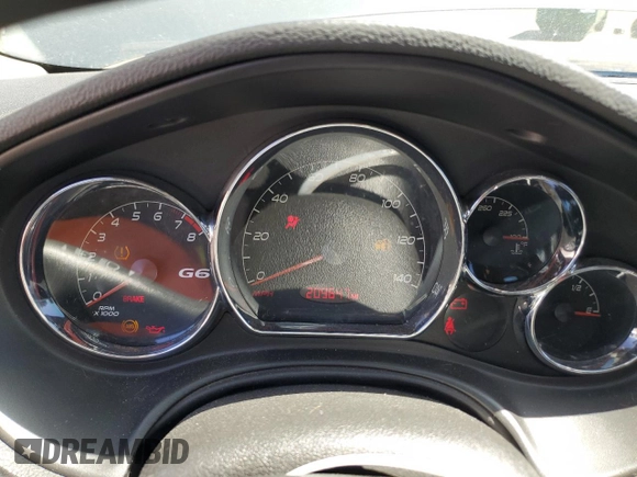 2008 Pontiac G6 1SV Value Leader with VIN 1G2ZF57B884302042, listed as a Copart auction lot 53122845 with 209,647 mi miles and Non Repairable. Bid and sale history available at carsss.com. Image 9.
