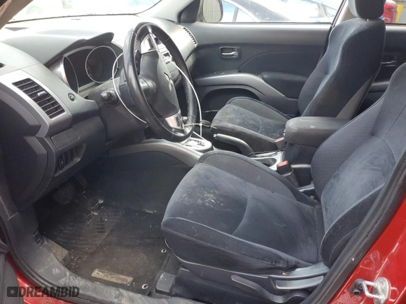 2012 Mitsubishi Outlander ES with VIN JA4AS2AW8CU030223, listed as a Copart auction lot 45006305 with 179,408 mi miles and Salvage Title. Bid and sale history available at carsss.com. Image 7.