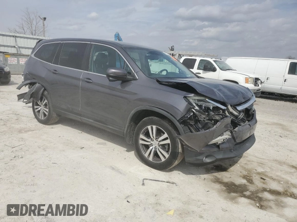 2017 Honda Pilot EX-L z VIN 5FNYF5H75HB009872, wystawiony jako Copart lot #49287485 z przebiegiem 156 750 mil mil oraz Szkoda całkowita • Salvage title. Historia ofert i sprzedaży dostępna na DreamBid. Obrazek 4.