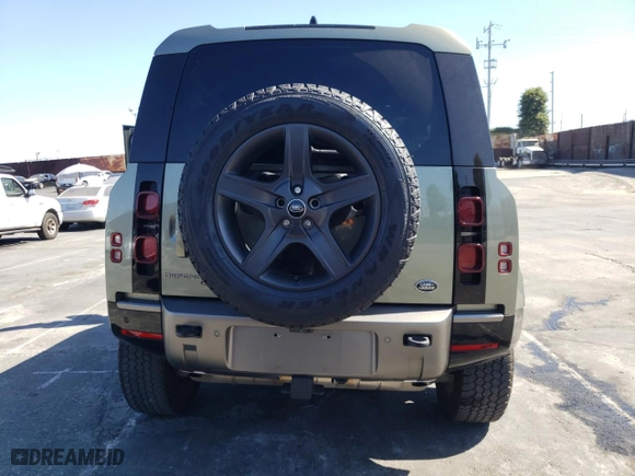 2022 Land Rover Defender X-Dynamic SE with VIN SALE27RU5N2073836, listed as a Copart auction lot 67968084 with 33,423 mi miles and Salvage Title. Bid and sale history available at carsss.com. Image 6.