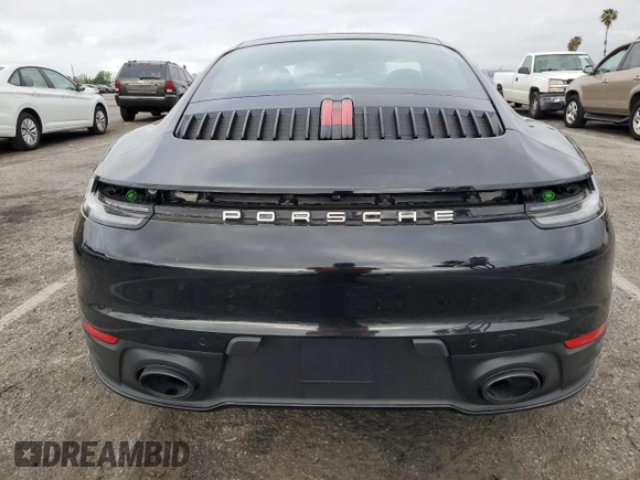 2021 Porsche 911 Carrera S with VIN WP0AB2A95MS222728, listed as a Copart auction lot 52555324 with 14,419 mi miles. Bid and sale history available at carsss.com. Image 6.