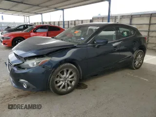 2016 Mazda 3 S Grand Touring z VIN JM1BM1N39G1355274, wystawiony jako Copart lot #44860435 z przebiegiem 151 993 mil mil oraz Szkoda całkowita • Salvage title. Historia ofert i sprzedaży dostępna na DreamBid. Obrazek 1.