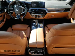 2020 BMW 5 Series 540i xDrive with VIN WBAJS3C01LWW68609, listed as a Copart auction lot 55895565 with Not provided miles and Salvage title. Bid and sale history available at DreamBid. Image 8.