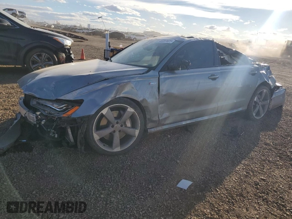 2015 Audi A6 Prestige with VIN WAUHGAFC4FN041391, listed as a Copart auction lot 45207025 with 126,724 mi miles and Salvage title. Bid and sale history available at DreamBid. Image 1.