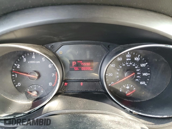 2016 Kia Sedona L with VIN KNDMA5C15G6138723, listed as a Copart auction lot 48953375 with 106,995 mi miles and Salvage Title. Bid and sale history available at DreamBid. Image 9.