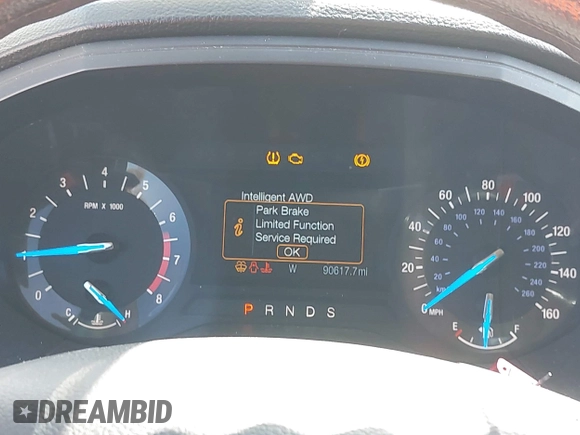 2017 Ford Edge SE with VIN 2FMPK4G92HBB20053, listed as a IAAI auction lot 42044519 with 90,617 mi miles and . Bid and sale history available at DreamBid. Image 7.