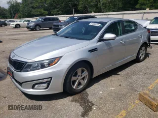 2015 Kia Optima LX with VIN 5XXGM4A76FG488190, listed as a Copart auction lot 64068235 with 84,617 mi miles and Salvage title. Bid and sale history available at DreamBid. Image 1.