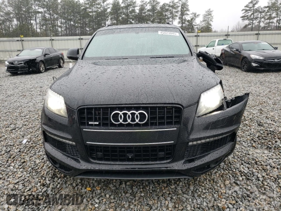 2014 Audi Q7 3.0T S line Prestige with VIN WA1DGAFE2ED010805, listed as a Copart auction lot 45023045 with 84,841 mi miles and Salvage Title. Bid and sale history available at carsss.com. Image 5.