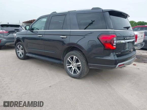 2024 Ford Expedition Limited with VIN 1FMJU2A87REA45005, listed as a IAAI auction lot 41877137 with 27,787 mi miles. Bid and sale history available at carsss.com. Image 4.