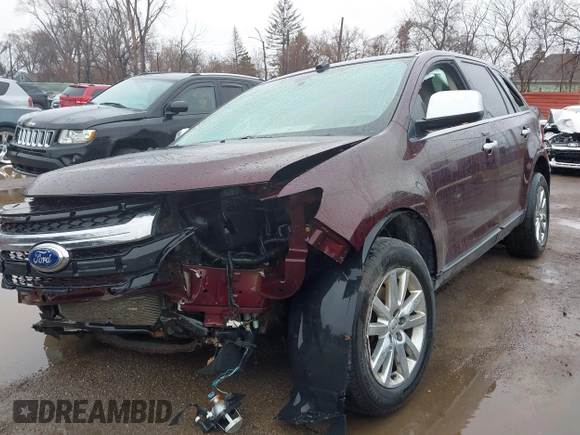 2011 Ford Edge Limited with VIN 2FMDK3KC5BBA60311, listed as a IAAI auction lot 41935540 with 138,631 mi miles. Bid and sale history available at carsss.com. Image 6.