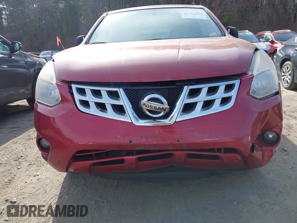 2013 Nissan Rogue S with VIN JN8AS5MV4DW140108, listed as a IAAI auction lot 41755922 with 167,136 mi miles and . Bid and sale history available at DreamBid. Image 6.