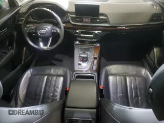 2018 Audi Q5 Premium Plus with VIN WA1BNAFY6J2192957, listed as a Copart auction lot 45872985 with 127,783 mi miles and Salvage Title. Bid and sale history available at carsss.com. Image 8.