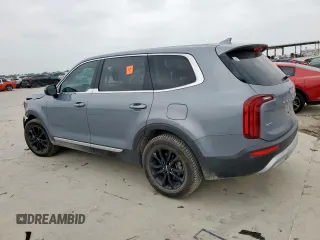 2022 Kia Telluride LX with VIN 5XYP2DHC5NG284645, listed as a Copart auction lot 57147955 with 47,664 mi miles and Salvage title. Bid and sale history available at DreamBid. Image 2.