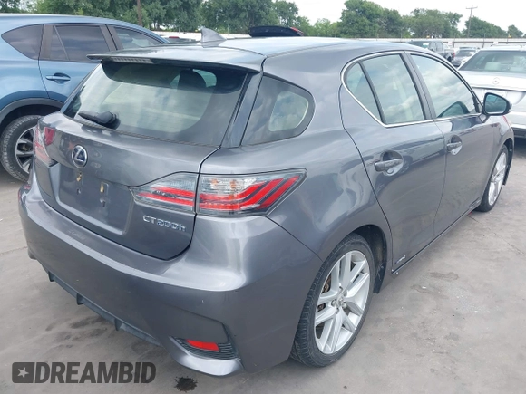2014 Lexus CT 200h with VIN JTHKD5BH0E2182533, listed as a IAAI auction lot 42103643 with 139,236 mi miles and . Bid and sale history available at DreamBid. Image 4.