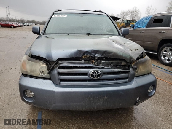 2004 Toyota Highlander с VIN JTEEP21A440054598, выставлен на аукционе Copart как лот 51638205 с пробегом Не указан миль и Списание • Salvage title. История ставок и продаж доступна на DreamBid. Изображение 5.