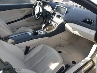 2012 BMW 6 Series 640i with VIN WBALW7C56CC618452, listed as a IAAI auction lot 41589719 with 72,608 mi miles. Bid and sale history available at carsss.com. Image 5.