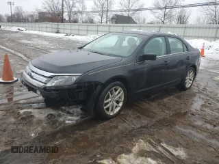 2011 Ford Fusion SEL with VIN 3FAHP0CGXBR163884, listed as a Copart auction lot 44989665 with 150,503 mi miles and Salvage Title. Bid and sale history available at carsss.com. Image 1.
