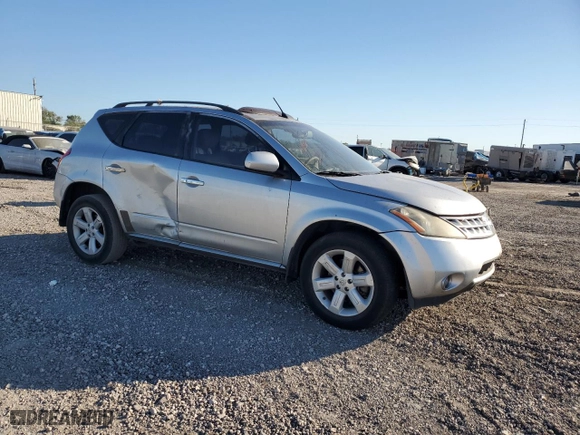 2006 Nissan Murano SL with VIN JN8AZ08T96W429494, listed as a Copart auction lot 73478544 with 0 mi miles and Salvage Title. Bid and sale history available at carsss.com. Image 4.