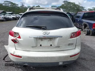 2004 Infiniti FX35 with VIN JNRAS08U54X105281, listed as a IAAI auction lot 41785353 with 121,231 mi miles. Bid and sale history available at carsss.com. Image 16.