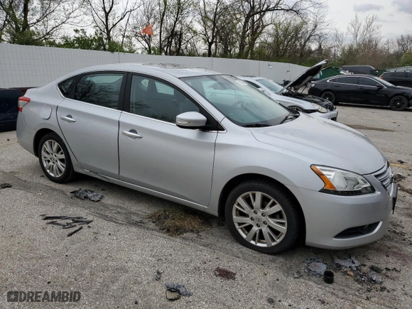 2014 Nissan Sentra SR with VIN 3N1AB7AP8EY207013, listed as a Copart auction lot 51423205 with NaN miles and Clean Title. Bid and sale history available at carsss.com. Image 4.
