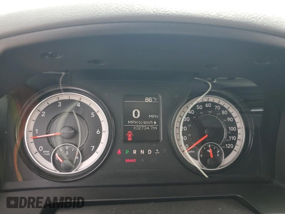 2018 Ram 1500 Express с VIN 1C6RR7KT4JS138957, выставлен на аукционе Copart как лот 54688445 с пробегом 102 734 миль миль и Списание • Salvage title. История ставок и продаж доступна на DreamBid. Изображение 9.