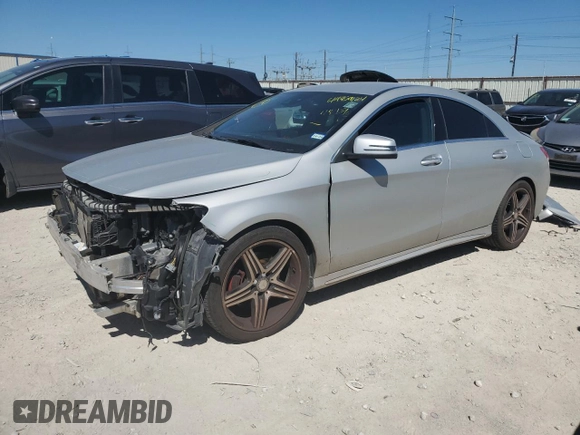 2015 Mercedes-Benz CLA 250 with VIN WDDSJ4GB1FN199551, listed as a Copart auction lot 49459124 with 69,118 mi miles and . Bid and sale history available at DreamBid. Image 1.