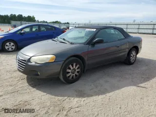 2004 Chrysler Sebring LXi with VIN 1C3EL55R24N239578, listed as a Copart auction lot 57205574 with 141,539 mi miles and Salvage Title. Bid and sale history available at carsss.com. Image 1.