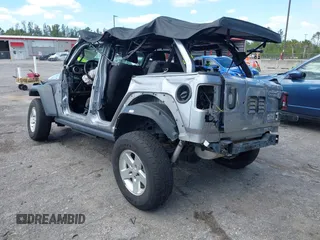 2018 Jeep Wrangler Unlimited Sport S с VIN 1C4HJXDG7JW170077, выставлен на аукционе IAAI как лот 42019911 с пробегом Не указан миль и . История ставок и продаж доступна на DreamBid. Изображение 3.