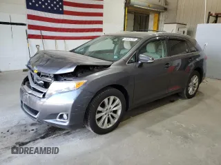 2015 Toyota Venza LE with VIN 4T3BA3BB6FU075828, listed as a Copart auction lot 56404795 with 163,667 mi miles and Salvage title. Bid and sale history available at DreamBid. Image 1.