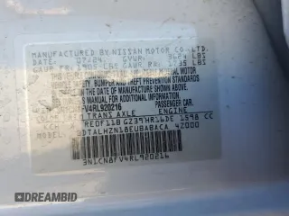 2024 Nissan Versa SR z VIN 3N1CN8FV4RL920216, wystawiony jako Copart lot #56881115 z przebiegiem 6 568 mil mil oraz Szkoda całkowita • Salvage title. Historia ofert i sprzedaży dostępna na DreamBid. Obrazek 12.