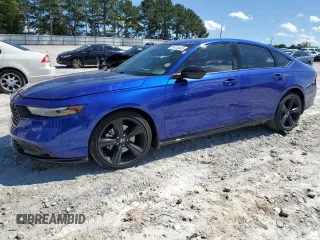 2024 Honda Accord Sport-L with VIN 1HGCY2F76RA067572, listed as a Copart auction lot 58105405 with 22,098 mi miles and Salvage title. Bid and sale history available at DreamBid. Image 1.