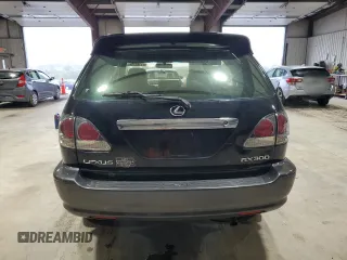 2001 Lexus RX 300 with VIN JTJHF10U010195817, listed as a Copart auction lot 72183334 with 178,999 mi miles and Salvage Title. Bid and sale history available at carsss.com. Image 6.