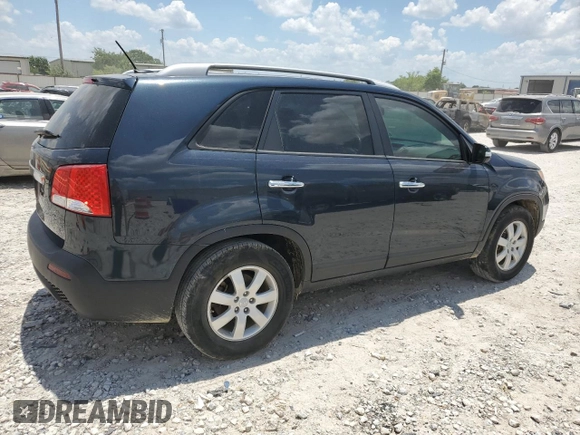 2012 Kia Sorento LX with VIN 5XYKT3A60CG254522, listed as a Copart auction lot 60502934 with 132,669 mi miles and Clean Title. Bid and sale history available at carsss.com. Image 3.