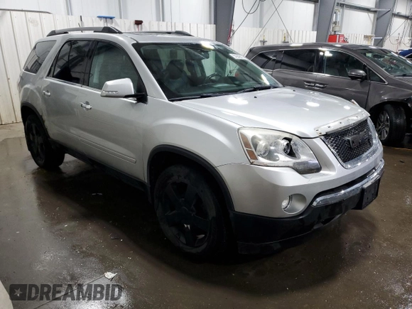 2011 GMC Acadia SLT2 with VIN 1GKKRSED2BJ224586, listed as a Copart auction lot 57642905 with 161,053 mi miles and Salvage title. Bid and sale history available at DreamBid. Image 4.