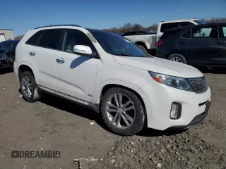 2015 Kia Sorento SX with VIN 5XYKWDA76FG609624, listed as a Copart auction lot 47774615 with 137,670 mi miles and Salvage Title. Bid and sale history available at carsss.com. Image 4.