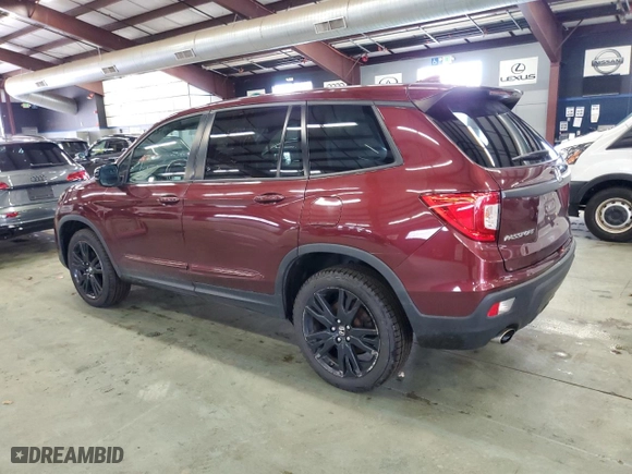 2019 Honda Passport Sport with VIN 5FNYF8H21KB008778, listed as a Copart auction lot 51799425 with 259,581 mi miles and Clean Title. Bid and sale history available at carsss.com. Image 2.