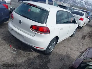 2010 Volkswagen Golf with VIN WVWDB7AJ6AW406990, listed as a IAAI auction lot 41811499 with 152,692 mi miles. Bid and sale history available at carsss.com. Image 4.
