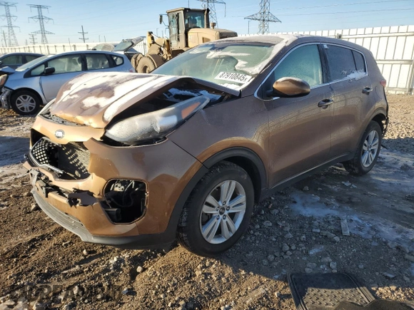 2018 Kia Sportage LX with VIN KNDPM3ACXJ7475015, listed as a Copart auction lot 87910845 with 139,946 mi miles and Salvage Title. Bid and sale history available at DreamBid. Image 1.