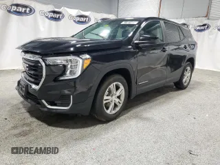 2024 GMC Terrain SLE with VIN 3GKALMEG0RL284307, listed as a Copart auction lot 61181455 with 32,553 mi miles and Clean title. Bid and sale history available at DreamBid. Image 1.
