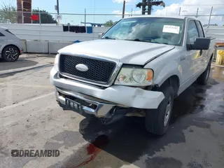 2007 Ford F-150 STX with VIN 1FTRX14W87KC40659, listed as a IAAI auction lot 41423345 with 145,811 mi miles. Bid and sale history available at carsss.com. Image 6.