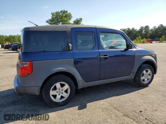 2003 Honda Element EX with VIN 5J6YH28503L017370, listed as a Copart auction lot 60040825 with 239,941 mi miles and Clean title. Bid and sale history available at DreamBid. Image 3.