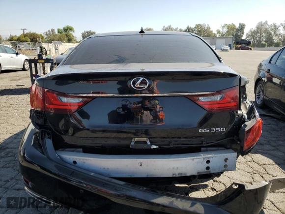 2013 Lexus GS 350 with VIN JTHBE1BLXD5028760, listed as a Copart auction lot 72874994 with 111,352 mi miles and Salvage Title. Bid and sale history available at DreamBid. Image 6.
