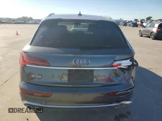 2022 Audi SQ5 Premium with VIN WA1A4AFYXN2102097, listed as a Copart auction lot 80156244 with 20,458 mi miles and Salvage Title. Bid and sale history available at DreamBid. Image 6.