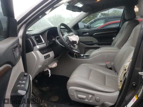 2015 Toyota Highlander Limited с VIN 5TDDKRFH9FS201009, выставлен на аукционе Copart как лот 56333075 с пробегом 154 674 миль миль и Списание • Salvage title. История ставок и продаж доступна на DreamBid. Изображение 7.