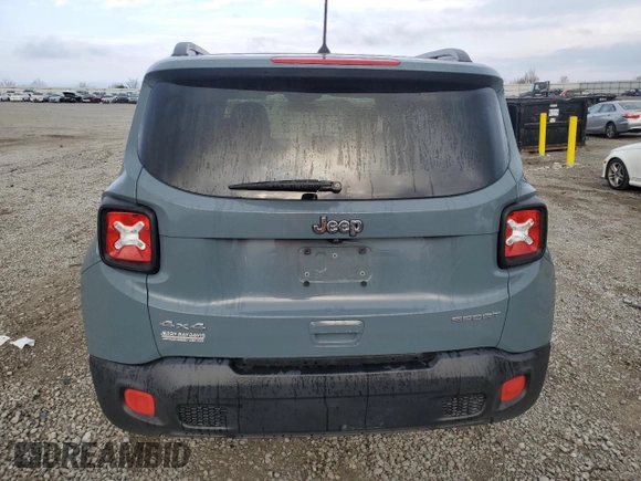 2018 Jeep Renegade Sport с VIN ZACCJBAB2JPJ57785, выставлен на аукционе Copart как лот 52886445 с пробегом 50 037 миль миль и Списание • Salvage title. История ставок и продаж доступна на DreamBid. Изображение 6.