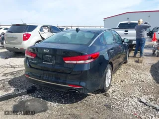 2017 Kia Optima LX with VIN 5XXGT4L35HG171971, listed as a IAAI auction lot 41600736 with 66,430 mi miles. Bid and sale history available at carsss.com. Image 4.