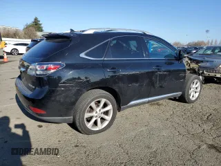 2010 Lexus RX with VIN 2T2BK1BA3AC045466, listed as a Copart auction lot 88991395 with 254,941 mi miles and Salvage Title. Bid and sale history available at carsss.com. Image 3.