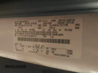 2015 Ford Transit Cargo with VIN 1FTNE1ZM7FKB29711, listed as a IAAI auction lot 41701438 with 169,200 mi miles. Bid and sale history available at carsss.com. Image 9.