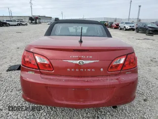 2009 Chrysler Sebring Touring with VIN 1C3LC55D79N521881, listed as a Copart auction lot 81904764 with 105,118 mi miles and Salvage Title. Bid and sale history available at carsss.com. Image 6.