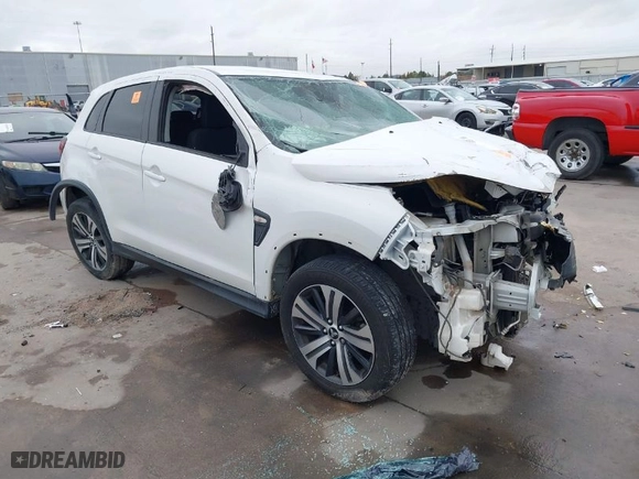 2020 Mitsubishi Outlander Sport ES 2.0 with VIN JA4AP3AU3LU001248, listed as a IAAI auction lot 41089933 with 790,225 mi miles. Bid and sale history available at carsss.com. Image 1.